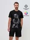 Мужской костюм с шортами / Black