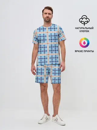 Мужской костюм с шортами / Костюм Тренера