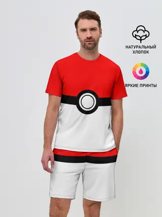 Мужской костюм с шортами / Покебол