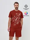 Мужской костюм с шортами / The Flash Logo