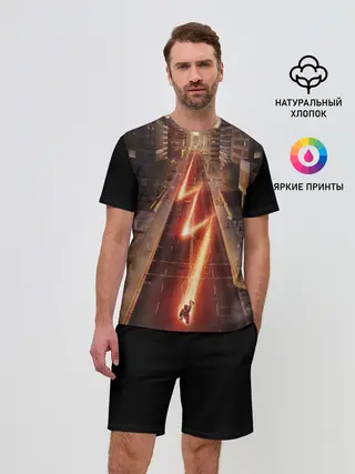 Мужской костюм с шортами / The Flash