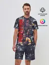Мужской костюм с шортами / Predator