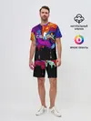Мужской костюм с шортами / CS GO HYPER BEAST