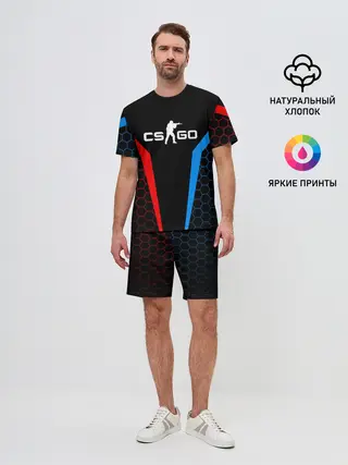 Мужской костюм с шортами / CS GO