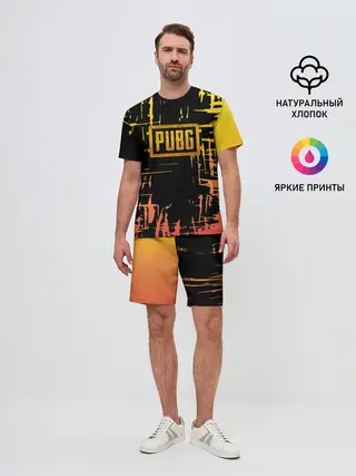 Мужской костюм с шортами / PUBG