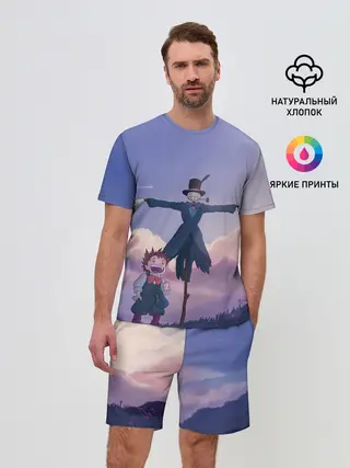 Мужской костюм с шортами / Маркл и Пугало-Репка