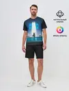 Мужской костюм с шортами / Zima Blue