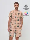 Мужской костюм с шортами / Суши