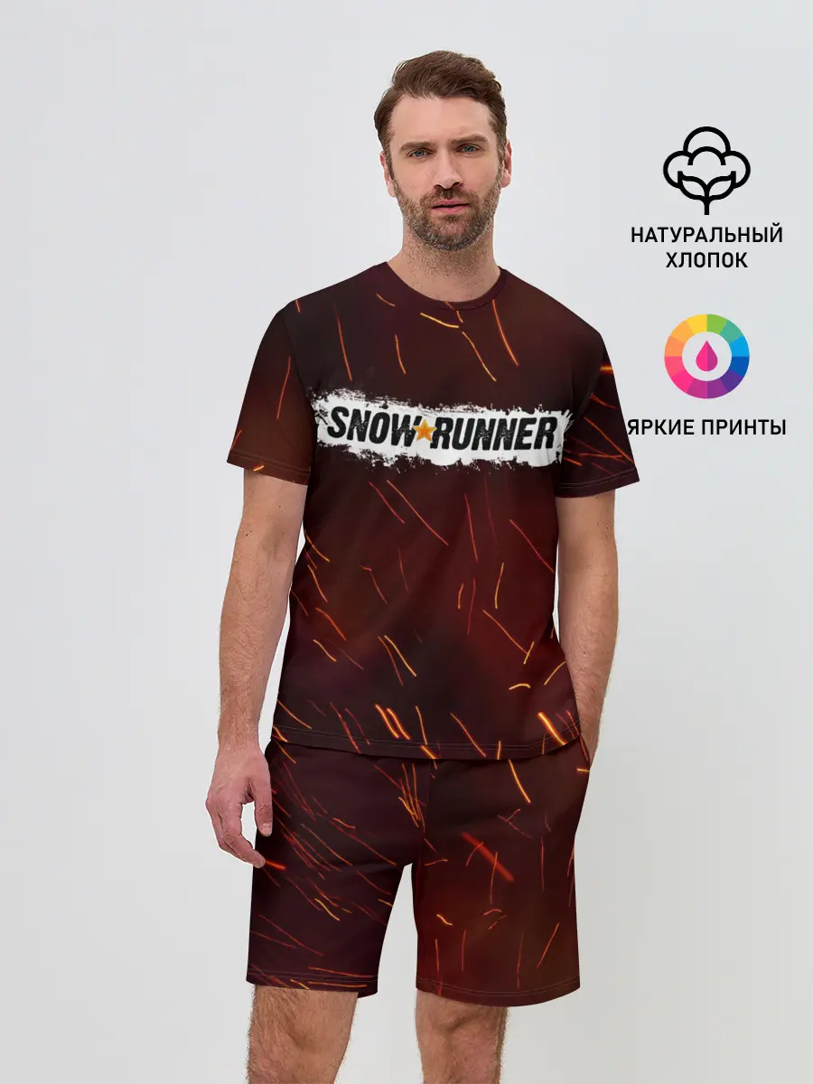 Мужской костюм с шортами / SNOWRUNNER