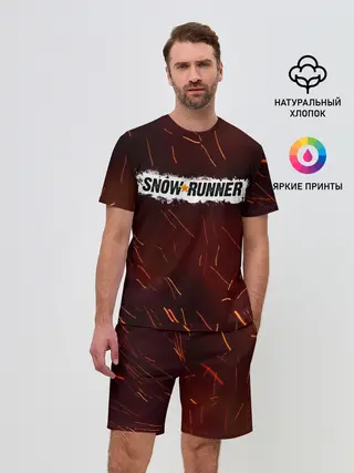 Мужской костюм с шортами / SNOWRUNNER