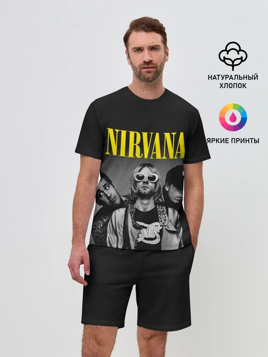 Мужской костюм с шортами / NIRVANA