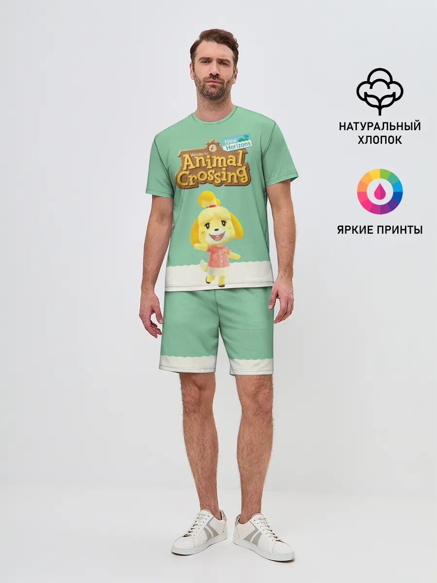 Мужской костюм с шортами / Animal Crossing