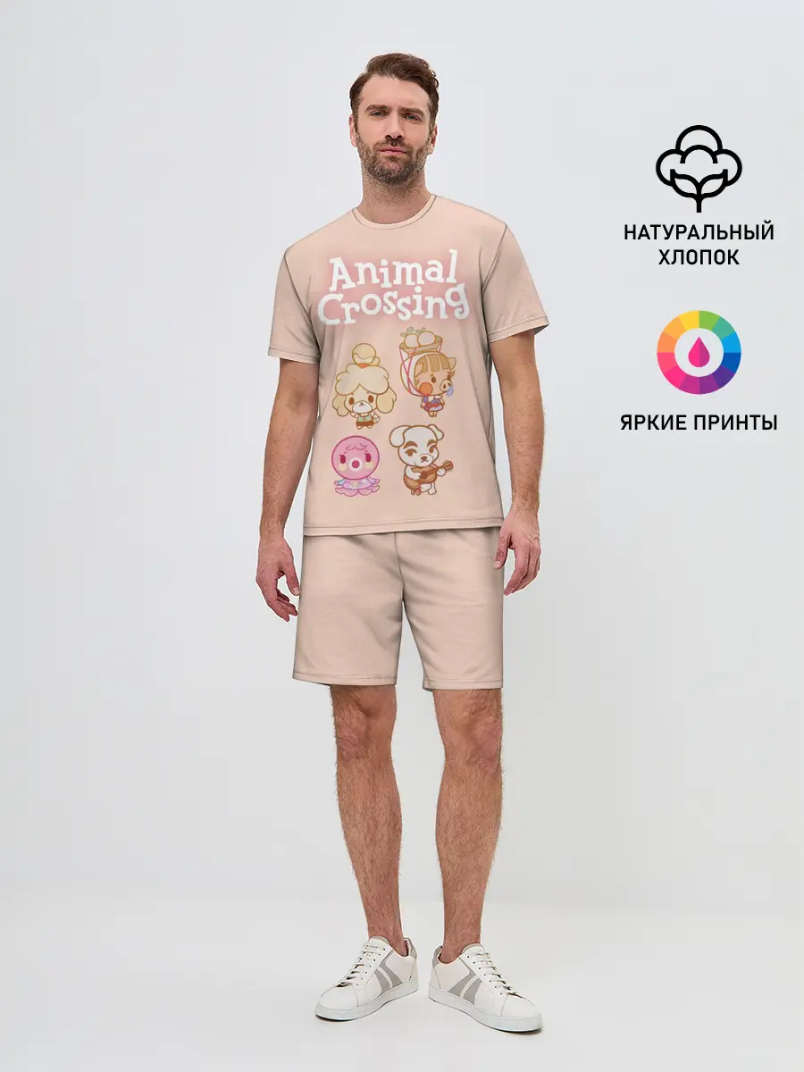 Мужской костюм с шортами / Animal Crossing