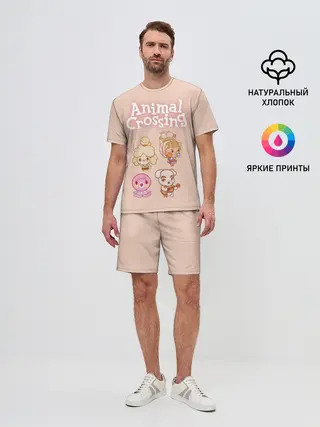 Мужской костюм с шортами / Animal Crossing
