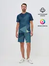 Мужской костюм с шортами / DARK BLUE
