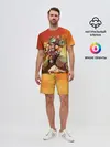 Мужской костюм с шортами / ANIMAL CROSSING x DOOM ETERNAL