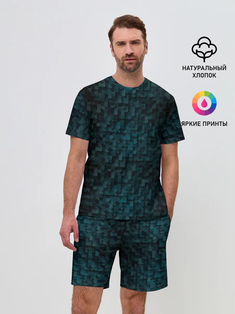 Мужской костюм с шортами / КУБИЗМ