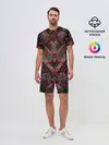 Мужской костюм с шортами / Текстура.