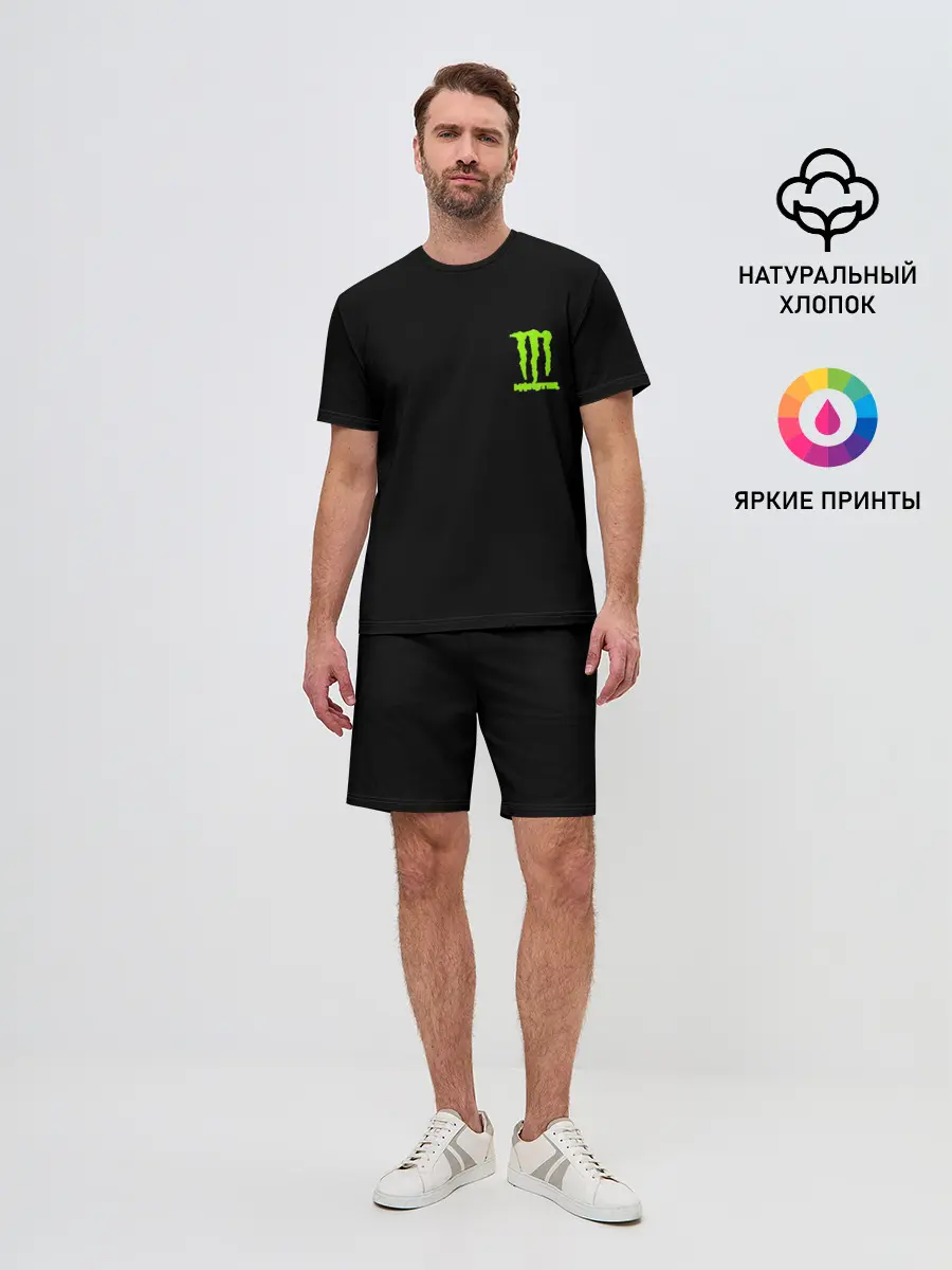 Мужской костюм с шортами / MONSTER ENERGY