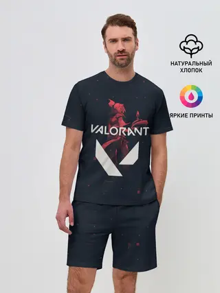 Мужской костюм с шортами / VALORANT