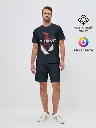 Мужской костюм с шортами / VALORANT
