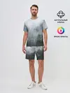 Мужской костюм с шортами / Туманный лес