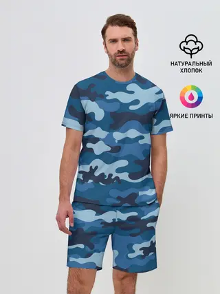 Мужской костюм с шортами / МИЛИТАРИ