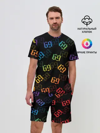 Мужской костюм с шортами / 6IX9INE