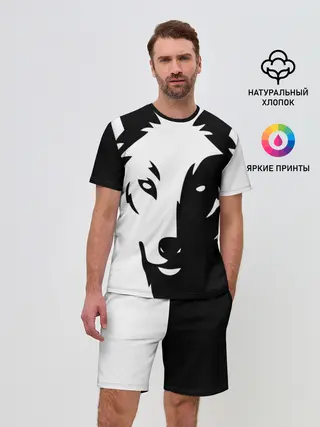 Мужской костюм с шортами / Зверь
