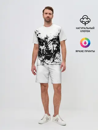 Мужской костюм с шортами / Зверь