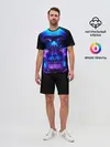 Мужской костюм с шортами / Череп