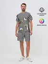 Мужской костюм с шортами / Гуси
