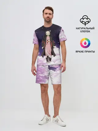 Мужской костюм с шортами / Незуко