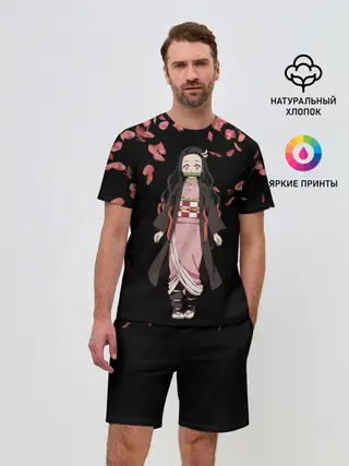 Мужской костюм с шортами / Незуко