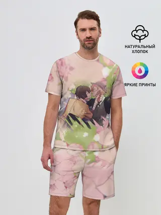 Мужской костюм с шортами / Дазай и Чуя