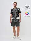 Мужской костюм с шортами / Зверь