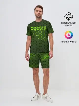 Мужской костюм с шортами / Russia