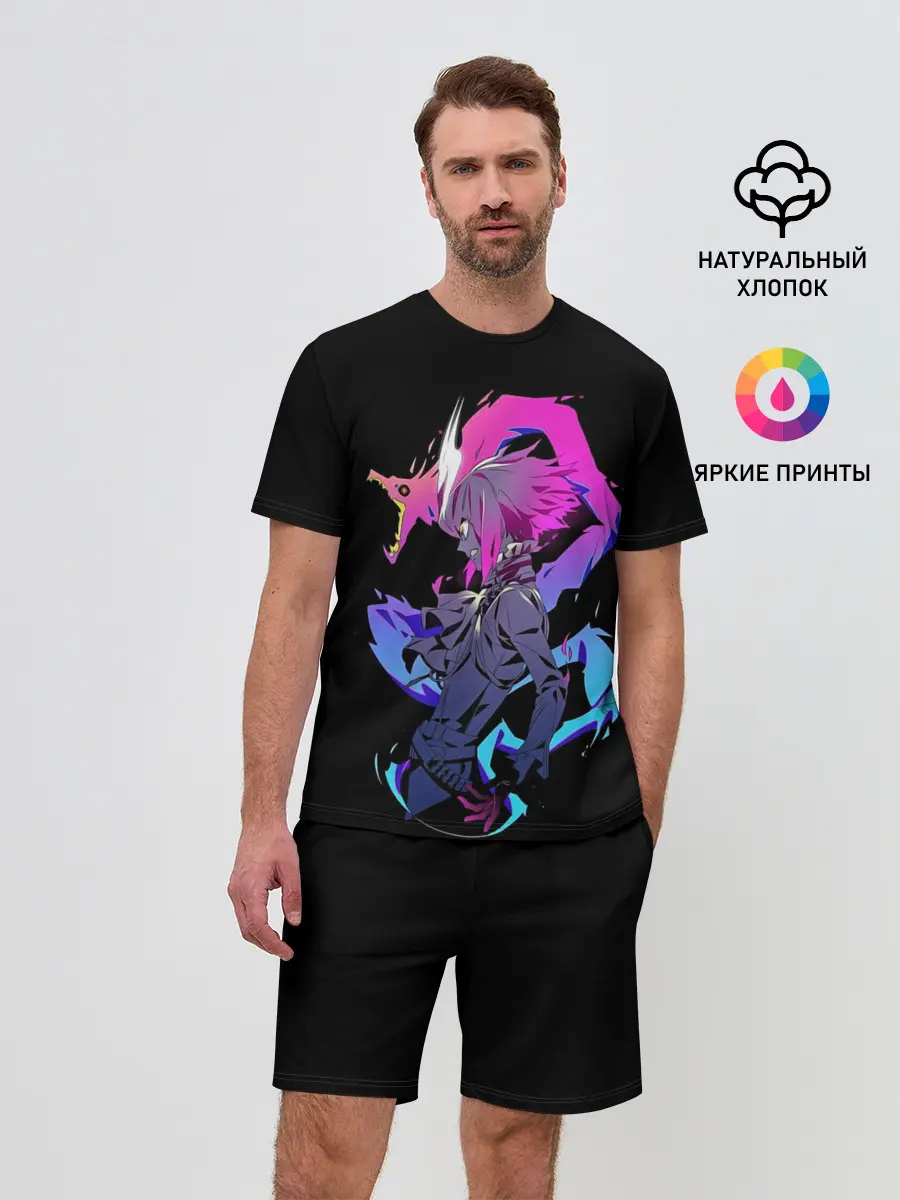 Мужской костюм с шортами / Лио и Дракон