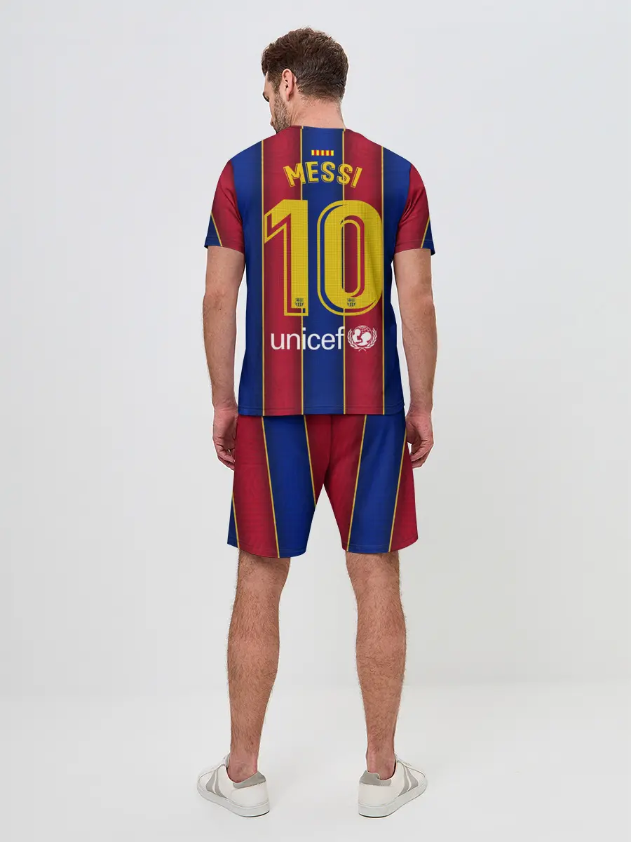 Мужской костюм с шортами / Messi home 20-21