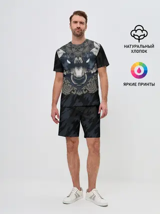 Мужской костюм с шортами / Зверь