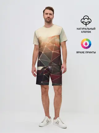 Мужской костюм с шортами / ABSTRACT DIGITAL