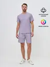 Мужской костюм с шортами / Лаванда