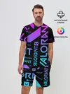 Мужской костюм с шортами / Valorant