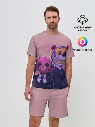 Мужской костюм с шортами / Академия Амбрелла