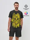 Мужской костюм с шортами / Skull One Piece