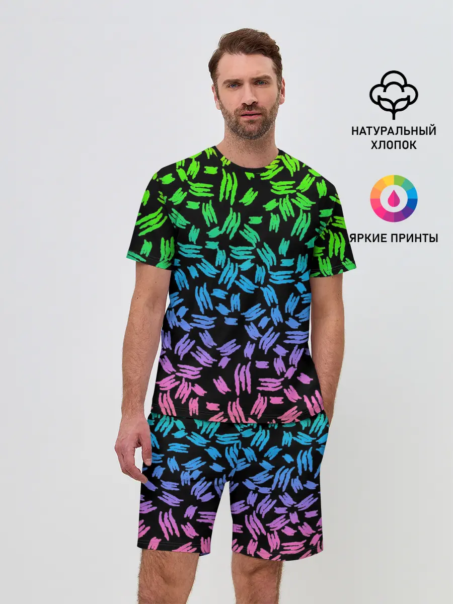 Мужской костюм с шортами / PATTERN MONSTER ENERGY