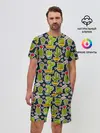 Мужской костюм с шортами / Кактусы