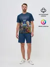 Мужской костюм с шортами / Сайтама и соперники