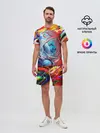 Мужской костюм с шортами / Юрий Гагарин | Всплеск Цветов