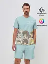Мужской костюм с шортами / Ученик Чудовища персонажи